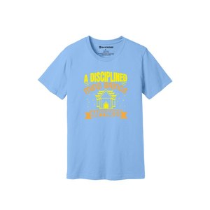 Camiseta de algodón 100% con estampado de temas de Buda, estilo informal, 12 opciones de color, 160-180, colocación de diseño personalizable GSM pesado - Product Image 2