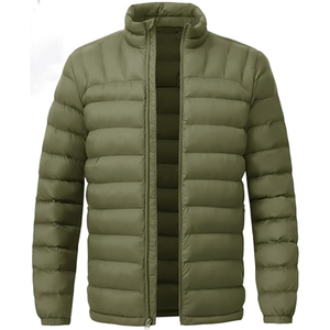 แจ็กเก็ตขนเป็ดสำหรับผู้ชายเสื้อแจ็คเก็ตกลางแจ้งกันน้ำและให้ความอบอุ่นสไตล์แฟชั่น - Product Image 5