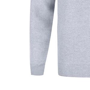 Custom Men Winter Polyester/Cotton Pullover <b>Sweater</b> with Front Logo Option Pakistan Manufacturer - Product Image 4