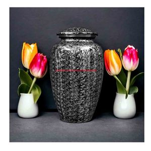 Urnas de aluminio para cenizas de águila azul para cenizas humanas Urnas de aluminio impresas Más vendidas y de alta calidad - Product Image 6