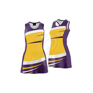 Uniforme de netball pour femmes de qualité supérieure, dernier design, professionnel, nouveau design, 100% polyester - Product Image 3