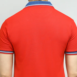 Jersey de algodón suave personalizado de alta calidad para hombre, patrón sólido cómodo de talla grande para camisetas Polo, tela de punto, precio bajo - Product Image 6