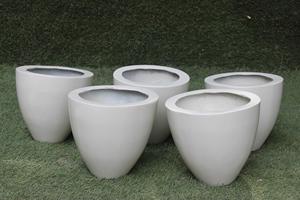 Small Size <b>Planter</b> Table Top Floor Indoor Use Direct Plantation Artificial Plants Smooth Finish Export Quality Cheap Price Fiber - Product Image 6