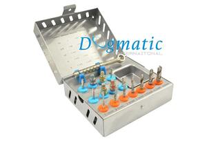 <b>Dogmatic</b> International Manual Dental Implant Surgical Drill Kit Stainless Steel Material Reusable Ratchet Drivers Instruments - Product Image 4