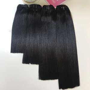 Peluca de cabello humano SDD hueso recto Color negro Natural 100% extensiones de cabello humano vietnamita cutícula alineada Peluca de cabello de mujer - Product Image 5