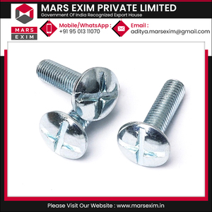 Zinc Plated Steel Roofing <b>Bolt</b> Cross Slotted Pan Head with Square Nut ISO Standard Galvanized Roofing <b>Bolt</b> Best Price - Product Image 6