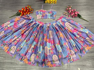 Vous présenter la plus belle dernière collection Lehenga vente en gros et exportation de taureau par Fabzone - Product Image 4