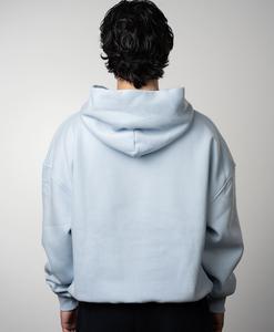 Sweat-shirt à capuche unisexe en coton mélangé de qualité supérieure Essential Tech Fleece Sweatshirt Vert Pomme Confortable Personnalisable pour l'hiver Zero - Product Image 4