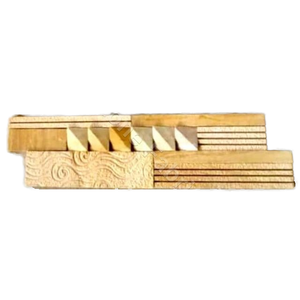 Fabricante de madera de teca CNC Panel de pared de chorro de arena Azulejo de piedra de cultivo artificial natural tradicional para Interior Exterior - Product Image 3