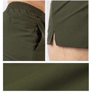 Shorts de sport taille ue été séchage rapide 95% Polyester 5% Spandex poche latérale sport Marathon Gym Shorts de course expédition DDP - Product Image 6
