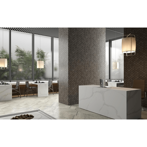 Losa de Mármol Blanco Natural Calacatta Sol Viatera, Pulida, Duradera, Impermeable, Diseño Moderno, Aplicaciones para Paredes de Cocina, Villas - Product Image 2