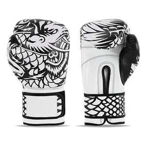 Gants de boxe en cuir de haute qualité professionnels de qualité supérieure Options de personnalisation de la marque Approvisionnement en vrac Entraînement des combattants Arts martiaux - Product Image 4