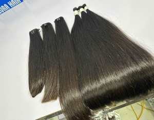 ผมแท้เวียดนาม AZURA HAIR แบบ Remy  ถักเป็นเส้น  ปลายผมหนา  แบบ Double Drawn  ถักด้วยเครื่องจักร  แบบ Double Weft  ผมเวอร์จิ้น  พร้อมสำหรับการดัด - Product Image 1
