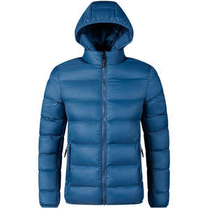 Vente en gros Noir Hiver Hommes Haut Matelassé Léger Nouveau Élégant Respirant Veste Doudoune Pour Hommes Veste Décontractée - Product Image 3