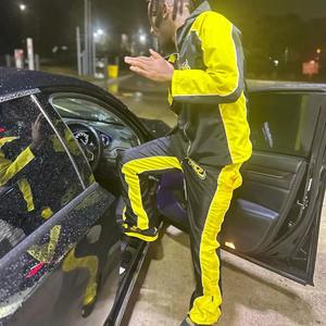 100% ropa de calle deportiva de nailon, chaqueta cortavientos de concha blanda, chándal bordado con logotipo personalizado de alta calidad, venta al por mayor para hombres - Product Image 6