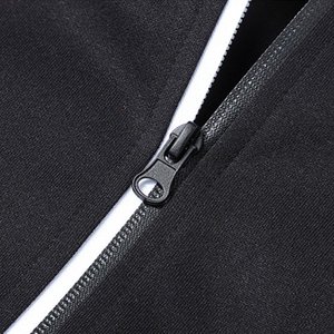 Ensembles de survêtements pour hommes 2 pièces tenues de jogging athlétiques tenues décontractées pour hommes sweats à capuche zippés et pantalons de survêtement - Product Image 3