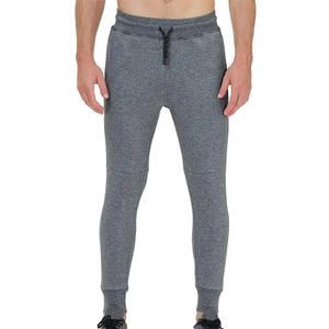 Nouveau pantalon respirant conception personnalisée et taille pantalons de survêtement droits solides pour hommes et pantalons de sport de fitness pantalons de survêtement pour hommes - Product Image 1