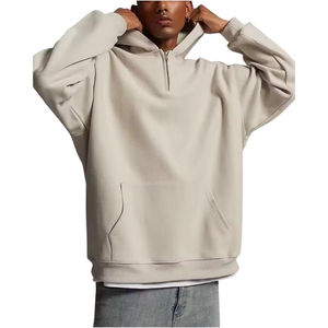 Sweat à capuche zippé oversize personnalisé pour le sport, en molleton de coton de qualité supérieure, chaud et confortable, décontracté, pour l'automne - Product Image 5