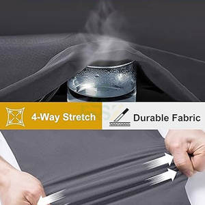 Pantalones Cortos Tácticos de Lona para Hombre, de Secado Rápido, Transpirables, Ligeros, Diseño Versátil con Múltiples Bolsillos, para Pesca, 100% Poliéster - Product Image 2