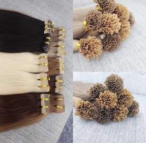 Extensiones de cabello Remy de queratina humana de alta calidad 100% Super doble dibujado estilo ruso vietnamita plano Y I K Tip todos los colores de cabello - Product Image 3