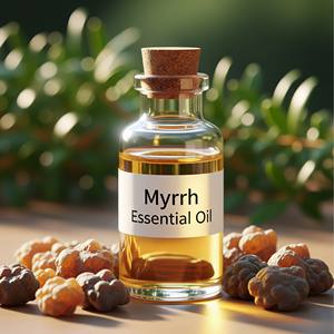 Aceite esencial de mirra somalí 100% Extracto de resina de Commiphora Myrrha de grado terapéutico puro sin diluir para aromaterapia - Product Image 3