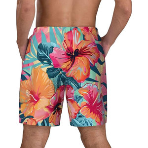 Nuevo estilo, precio al por mayor, pantalones cortos de playa, mejor método de impresión, pantalones cortos de playa, MOQ bajo, pantalones cortos de playa - Product Image 4