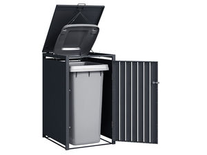 <span class=keywords><strong>Poubelle</strong></span> à roue à porte simple <span class=keywords><strong>Abri</strong></span> <span class=keywords><strong>de</strong></span> jardin extérieur en métal et acier <span class=keywords><strong>Abri</strong></span> <span class=keywords><strong>de</strong></span> <span class=keywords><strong>poubelle</strong></span> à déchets Boîte <span class=keywords><strong>poubelle</strong></span> - Product Image 6