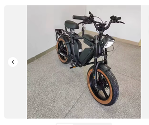 Bicicleta Eléctrica con Ruedas Magnéticas, Motor Dual, Batería Dual de 2000 Vatios, 44 Ah, 48 V, Freno de Aceite, Suspensión Completa, Neumáticos Anchos - Product Image 2