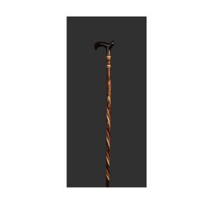 Elegant Polished <b>Wooden</b> <b>Walking</b> <b>Stick</b> For Formal Style Gentle Support Classic Natural Cane <b>Walking</b> Aid Daily Use - Product Image 1