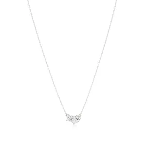 สร้อยคอเพชรคู่ Toi Et Moi - เครื่องประดับเพชรสุดหรูสำหรับผู้หญิง - Product Image 1