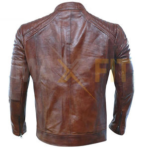 Nouvelle veste en cuir de mouton de haute qualité personnalisée pour hommes vestes en cuir pour hommes par MAXFIT ENTERPRISES - Product Image 3