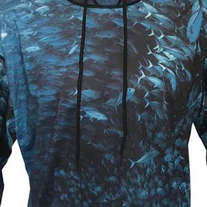 Sudadera de Pesca Personalizada para Hombre, Impermeable, para Exteriores, con Estampado OEM, de Algodón, Diseño Nuevo de Invierno, Fácil de Lavar - Product Image 6
