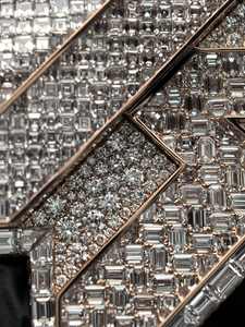 จี้เพชรโมอิสซาไนต์ทรงเหลี่ยมแบบ Emerald Cut ชุบโรเดียม ประดับเพชรแบบ Iced Out สำหรับผู้ชาย ทำจากเงินแท้ 925 สไตล์ฮิปฮอป - Product Image 5