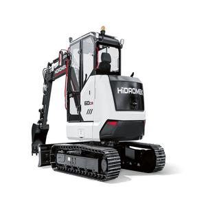 Mini-excavatrice Hidromek à livraison rapide avec moteur Koop, prête à travailler sur les projets résidentiels, commerciaux et utilitaires, excavatrice sur chenilles - Product Image 6