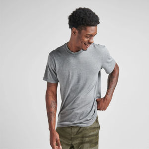 Regular Fit Ribbed o-neck 100% Cotton Single Jersey Short Sleeves <b>Night</b> Indigo <b>Men</b> Essentials T-<b>Shirts</b> - Product Image 1
