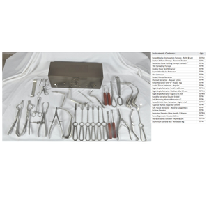 Ensemble d'instruments de chirurgie maxillo-faciale orthopédique en acier inoxydable, fabrication manuelle, fabricant d'usine - Product Image 6