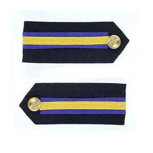 Personalizado uniforme charreteras piloto charreteras hombro tableros uniforme rango accesorios hombro filas - Product Image 4