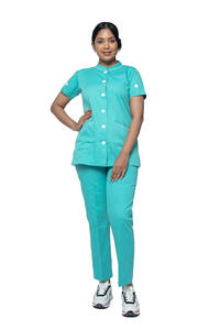 Fait sur mesure en gros prix d'usine uniformes de gommage médical tenues de soins infirmiers élégantes ensembles de vêtements de médecin multicolore - Product Image 6