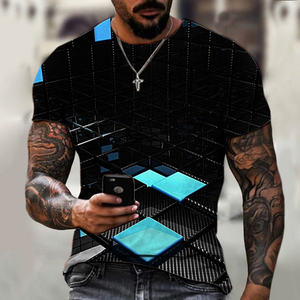 Comfortable Quick Dry Men's Sublimation T-Shirt <b>Stand</b> Collar Anti-Wrinkle Breathable High Quality - Product Image 2