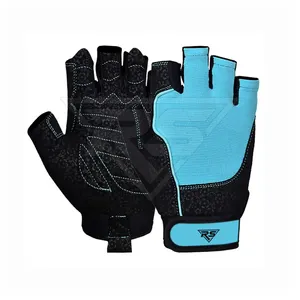 Gants de gymnastique demi-doigt Pro haltérophilie entraînement sport Gel Pad entraînement protecteur gants de Fitness