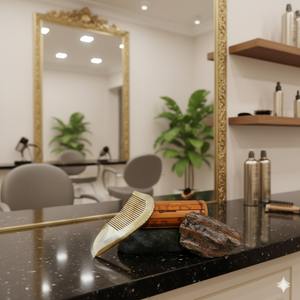 Peigne à cheveux vintage élégant à texture corne, avec support fait main, écologique, imperméable, article de toilettage et de décoration, best-seller - Product Image 5