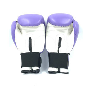 Fabricant de gants de boxe en cuir en gros avec logo personnalisé, gants de boxe en cuir de vache pour l'entraînement, pour le kick-boxing, usage professionnel - Product Image 2