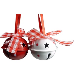 Ornement de Noël suspendu en métal fait main de couleur personnalisée pour arbre de vacances festif et cadeau de décoration intérieure - Product Image 4