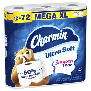 Charminn Ultra Soft Toilet Paper 12 Mega XL Rolls, 336 <b>Sheets</b> Per Roll - Product Image 1