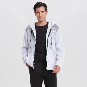 Conjunto de dos piezas para hombre Sudadera con capucha de poliéster y pantalones Ropa deportiva Traje para talla de invierno - Product Image 4