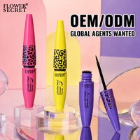 Flower Secret Eyeliner Cair Tahan Air Tahan Lama Cepat Kering Riasan Mata - Bersertifikat Zhejiang Model C45 OEM/ODM Agen Global