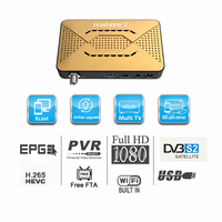 Receptor de TV Mini Satélite 24h DVB-S2 Decodificador FTA Tuner Digital Set-top Box
