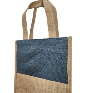 Bolsa de Almuerzo de Yute Personalizada al por Mayor de Gemini: Bolsas de Compras Ecológicas y Reutilizables de Fibra Natural - Product Image 3