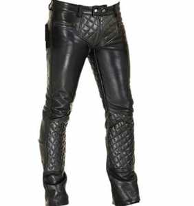 Pantalon en cuir de qualité professionnelle avec logo personnalisé pour unisexe, pour un usage quotidien - Product Image 5