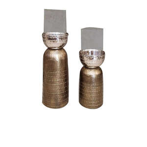 2024 Latest Arrival <b>Set</b> <b>of</b> 3 Christmas <b>Candle</b> Stand Stick Holder in Customized Finished for Home Hotel Lighting Decoration Usage - Product Image 2